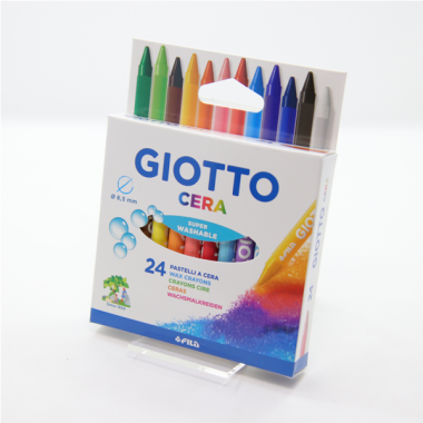 24 Pastelli A Cera Giotto