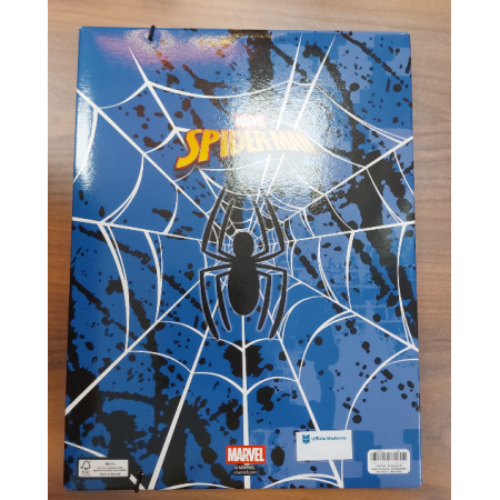 Cartellina Con Elastico Spiderman