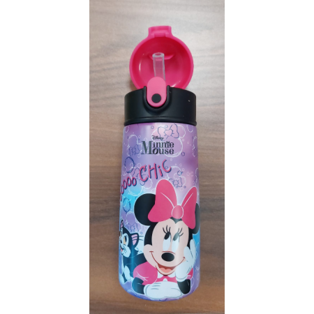 Borraccia Seven Minnie con cannuccia