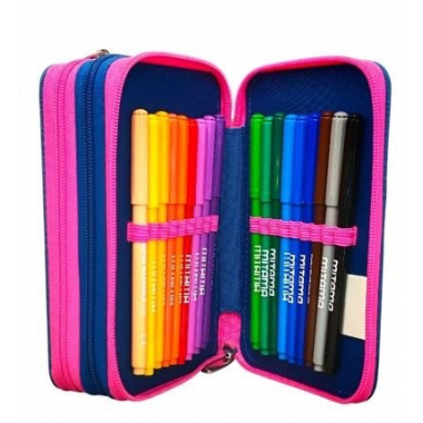 Astuccio 3 zip Stitch Seven
