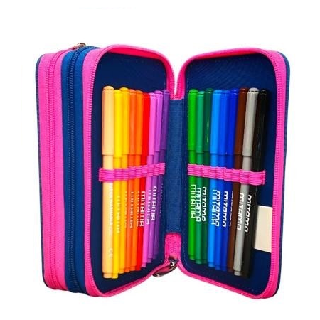 Astuccio 3 zip Stitch Seven