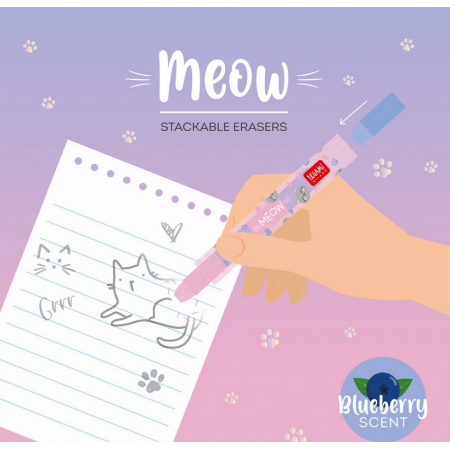 Gomme Impilabili - Meow - Legami