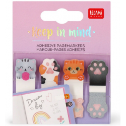 Segnapagina Adesivi Kitty - Keep in Mind - Legami