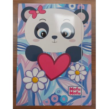 Cartellina Con Elastico Mofu Mofu