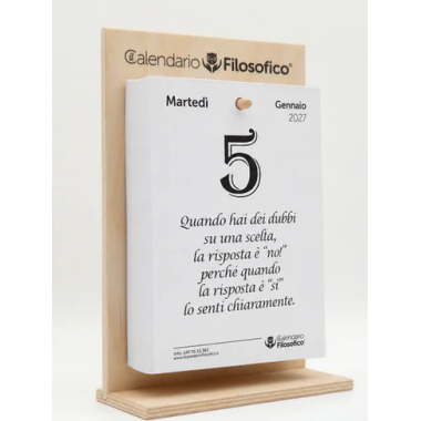 Calendario Filosofico 2027 A6