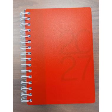 Agenda giornaliera spiralata 2027...