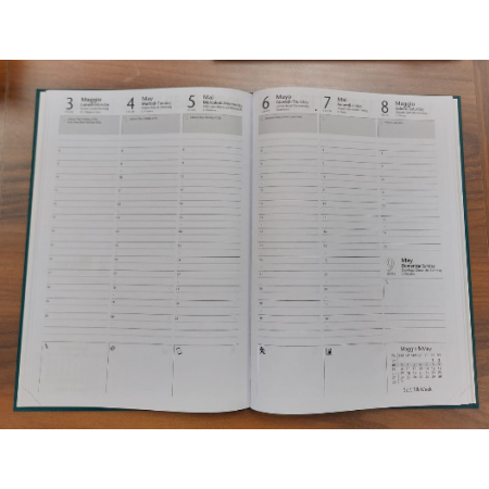 Agenda settimanale 2027 InTempo 21x30