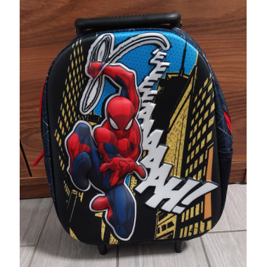 Zainetto trolley asilo spiderman
