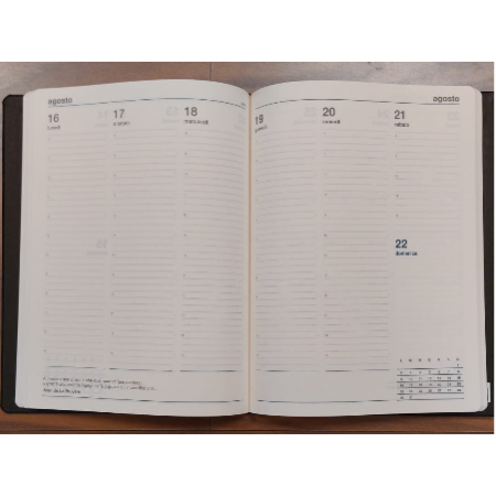 Agenda Settimanale 2027 Comix