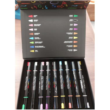 Cofanetto 9 Marker acrilici Seven The...
