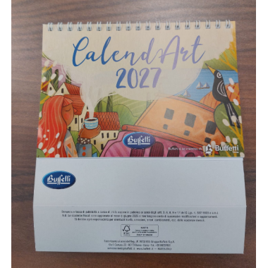 Calendario da tavolo 2027 Buffetti