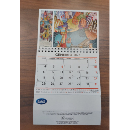 Calendario da tavolo 2027 Buffetti