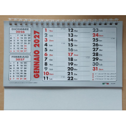 Calendario da tavolo 2027 Intempo 2