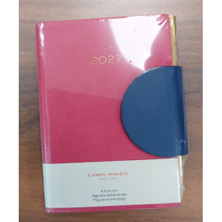 Agenda Settimanale 2027 Campo Marzio 9x13cm