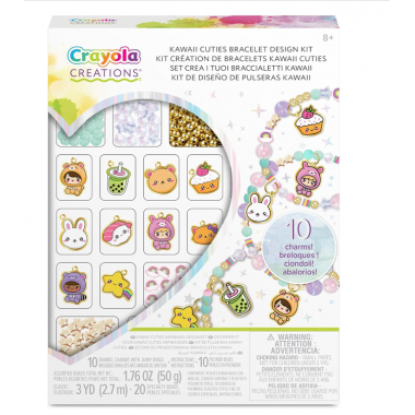 CRAYOLA Creations – Set Crea i Tuoi Braccialetti Kawaii