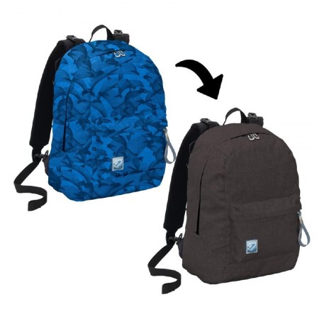 Zaino Scuola Reversible Backpack Social Seven