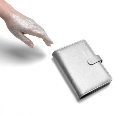 Organiser Pocket Filofax Metallic Silver