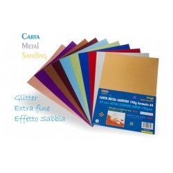 Carta Metallizzata Glitterata A4 - Wiler
