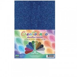 Cartoncino glitter 230g A4  - Lebez