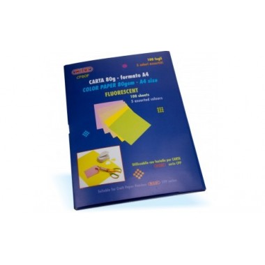 Carta 80g A4 fluo - Wiler