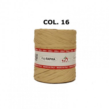 Poly Raphia 15 x 200 Sabbia - Star Poly Raphia 15 x 200 Sabbia - Star