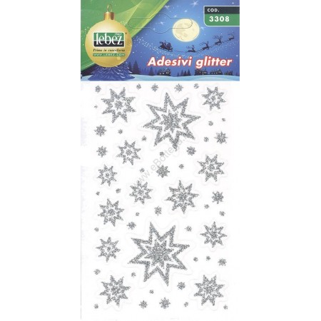Adesivi glitter natalizi - Lebez Adesivi glitter natalizi - Lebez