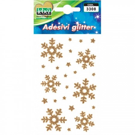 Adesivi glitter natalizi - Lebez Adesivi glitter natalizi - Lebez