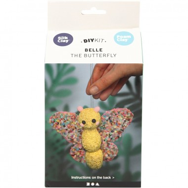 Belle The Butterfly Diy Kit - Silk Clay