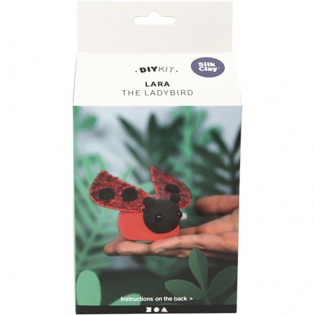 Lara The Ladybird Diy Kit - Silk Clay