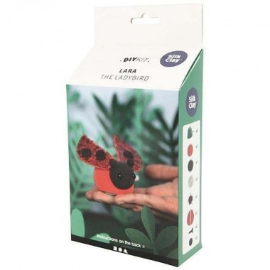 Lara The Ladybird Diy Kit - Silk Clay