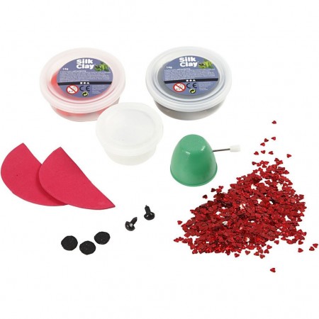 Lara The Ladybird Diy Kit - Silk Clay