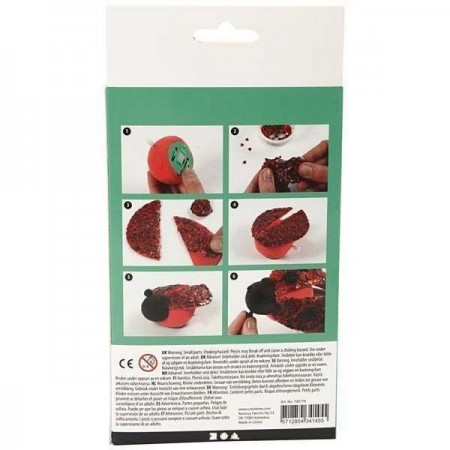 Lara The Ladybird Diy Kit - Silk Clay