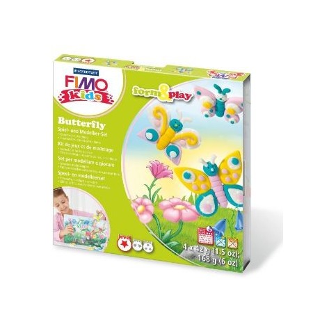 Set Butterfly Form & Play - Fimo Kids Staedtler