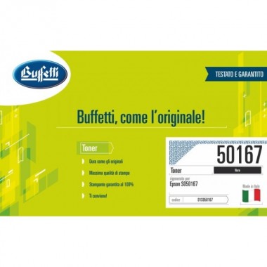Toner Epson - Compatibile 50167 Nero