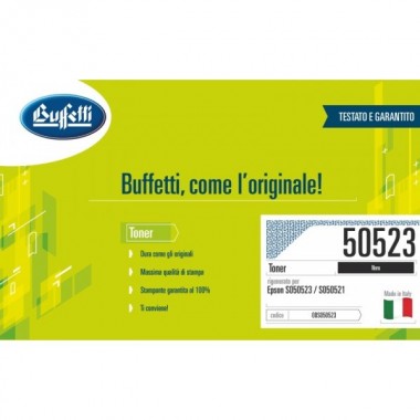 Toner Epson - Compatibile 50523 Nero
