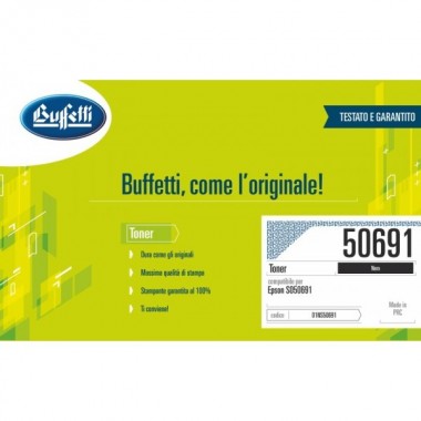 Toner Epson - Compatibile 50691 Nero