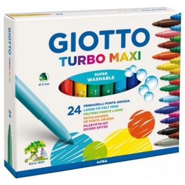 Pennarelli Giotto Turbo Maxi - 24 pezzi
