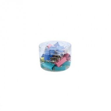 Molle double clip colorate - 25 mm
