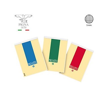 Blocchi Notes Pigna - A5 quadretti 5 mm