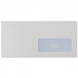 Buste commerciali con finestra - 11 x 23 cm - 50 buste