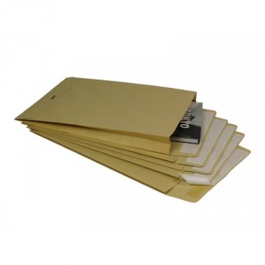 Buste a sacco avana con soffietti laterali - 30 x 40 cm