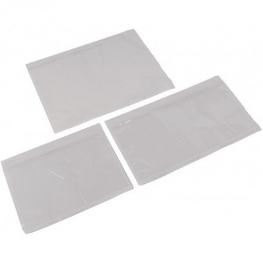 Buste adesive neutre per documenti - 235 x 175 mm - 100 buste