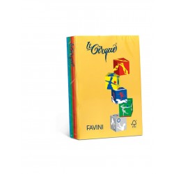 Carta Le Cirque - colori forti - 5 colori - 80 g - Favini