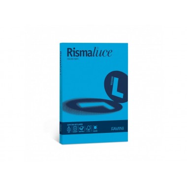 Carta Rismaluce - colori forti - 90 g - Azzurro - Favini