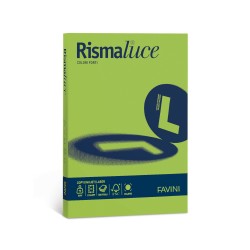 Carta Rismaluce - colori forti - 90 g - Verde pistacchio - Favini