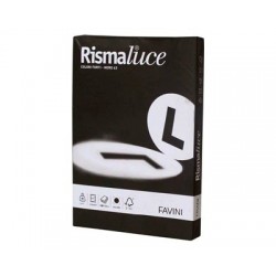 Carta Rismaluce - colori forti - 200 g - Nero - Favini