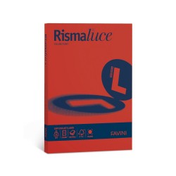 Carta Rismaluce - colori forti - 200 g - Rosso scarlatto - Favini