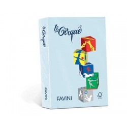 Carta Le Cirque - colori tenui - 80 g - Celeste - Favini