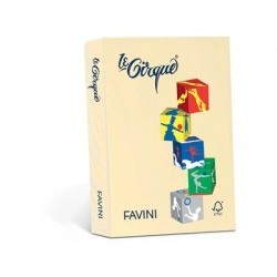 Carta Le Cirque - colori tenui - 80 g - Giallo chiaro - Favini