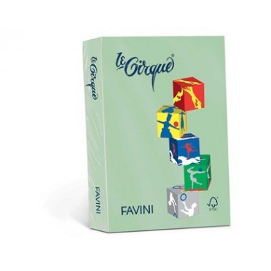 Carta Le Cirque - colori tenui - 80 g - Verde Pistacchio - Favini
